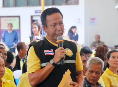 ลงพื้นที่ตรวจราชการเพื่อแก้ไขปัญหาความเดือดร้อนของเกษตรกรด้านแหล่งน้ำ ในพื้นที่จังหวัดนครศรีธรรมราช โดยมี นายประวัติ แดงบรรจง รองอธิบดีกรมส่งเสริมสหกรณ์ และผู้บริหารหน่วยงานสังกัดกระทรวงเกษตรและสหกรณ์ ร่วมลงพื้นที่ ณ โรงเรียนบ้านน้ำร้อน ตำบลสี่ขีด อำเภอส ... พารามิเตอร์รูปภาพ 44